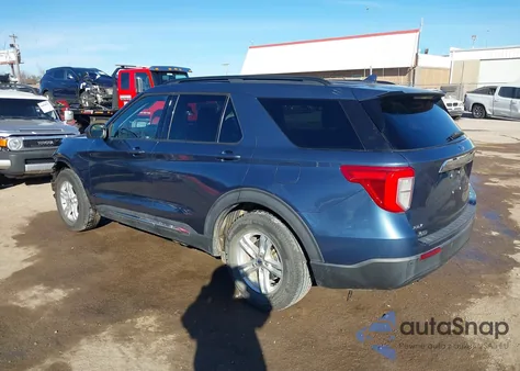 2020 Ford Explorer Xlt из США, поврежденный, VIN 1FMSK7DHXLGC27831